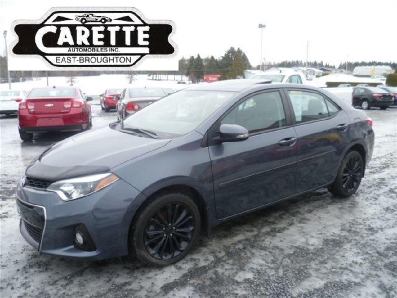 Used 2015 Toyota Corolla S T.ouvrant for sale in East broughton, QC
