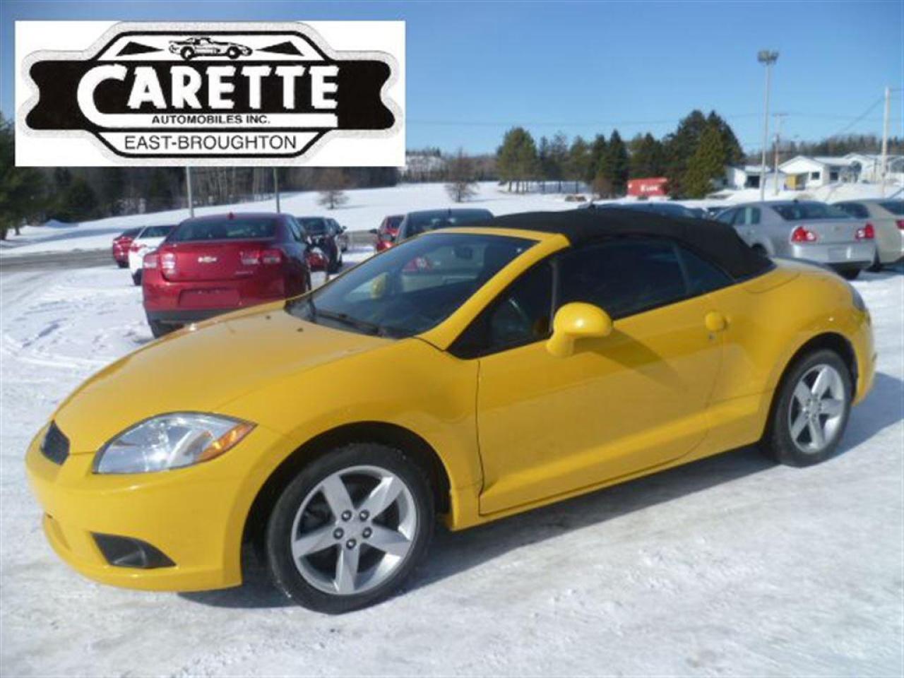 Used 2009 Mitsubishi Eclipse Spyder Convertible for sale in East broughton, QC
