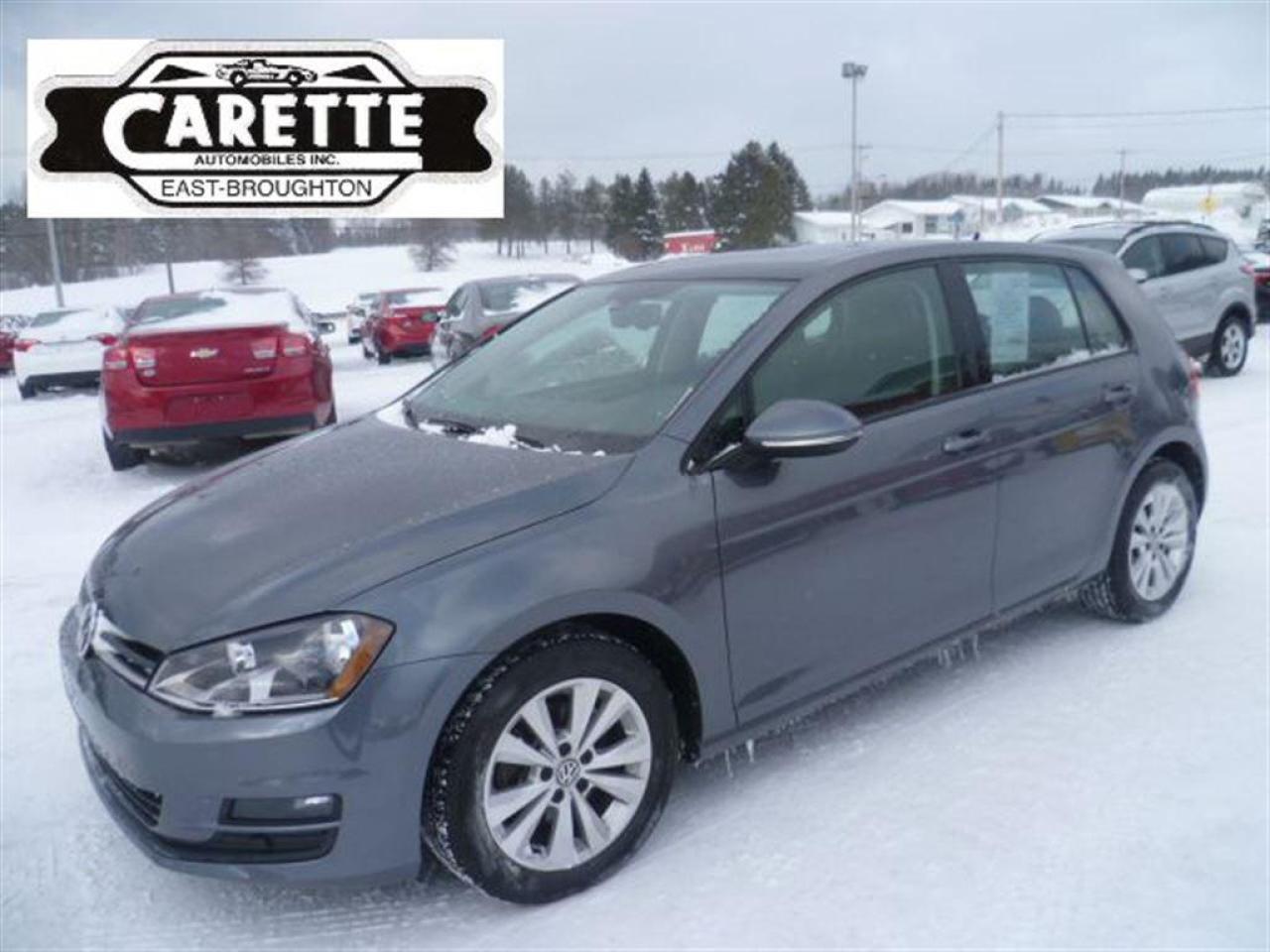 Used 2015 Volkswagen Golf Tdi Comfortline Cuir for sale in East broughton, QC
