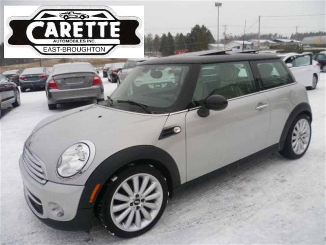 <a href=https://www.autoaubaine.com/Mini-Cooper-c6972675.html>https://www.autoaubaine.com/Mini-Cooper-c6972675.html</a>

6 vitesses,2 Toits ouvrant, Bluetooth,Depuis 27 ans, Carette Automobiles est une entreprise familiale offrant le plus beau choix en Beauce Appalaches avec plus de 150 véhicules en inventaire. Tous vérifiés et garanties à 100%, en grande partie 1 seul propriétaire et jamais accidentés. Un rapport Carproof vous est remis sur demande lors de lachat. Taux à partir de 4.95%, en plus de la 1er, 2e, 3e et 4e chance au crédit.     Venez rencontrer un membre de notre famille pour qui lhonnêteté et le service est une priorité depuis le début.    Tout notre inventaire au www.caretteauto.com