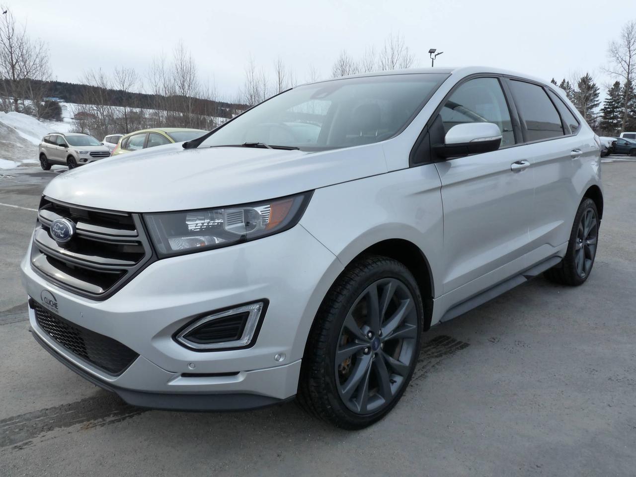 <a href=https://www.clicheautovallee.com/occasion/Ford-Edge-2015.html>https://www.clicheautovallee.com/occasion/Ford-Edge-2015.html</a>

TOIT PANORAMIQUE, GPS, CAMÉRA DE RECUL, BLUETOOTH, AIDE AU STATIONNEMENT ACTIF, AUX, USB, SIÈGE CHAUFFANT AVENT ET ARRIÈRE, SIÈGE AVENT VENTILÉ, DÉMARRAGE A BOUTON POUSSOIR, FINANCEMENT DISPONIBLES NOUS REPRENONS LES ÉCHANGES. 

Cliche auto Ford est un concessionnaire Ford qui a pignon sur rue depuis 1927.  Nous sommes à Vallée-Jonction, dans la région le la   Beauce, dans Chaudière Appalaches  à proximité de Saint-Georges, Sainte-Marie, Beauceville, Saint-Joseph,  Fampton, Saint-ange, Sainte-Marguerite, Sainte- Hénédine, Saint-Elzérar, Saint-Bernard, Saint-Isidore, Saint-Lambert, Saint-Henri.  Nous sommes situé à 20 minutes de lévis et du pont Pierre Laporte et à seulement 30 minutes de Québec.
Nous avons un vaste choix de voiture (sedan, hatchback, hayon,  5 portes, convertible, décapotable, coupé). 
Ou si vous préférez choisissez dans notre gamme d utilitaire sport VUS, SUV  à motricité : 4x4, awd,  4wd, traction intégrale, deux roues motrices (2rm, 2wd) propulsion, traction avant. 
Nous avons le camion ou  pick up que vous avez besoins qu il soit : crew cab, 4 portes, king cag, super cab, mega cab, extended cab, cabine régulière) nous l avons pour vous.
Nous avons également des véhicules familiaux comme des mini fourgonnettes,  Caravan 
Nous offrons des véhicules de toutes  marques : Chevrolet, GMC, Kia, Hyundai, Honda, Toyota, Dodge, Ram, Jeep, Volkswagen, Subaru, Mazda.
Nous offrons le service de financement à des taux à partir de 1.9%, financement 100$ approuvé pour première chance, deuxième chance, travailleurs autonome, retraités. 
Visitez notre site web au : www.clicheauto.com