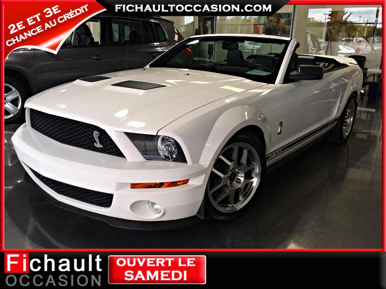 Used 2009 Ford Mustang Cabriolet  Shelby GT500 ** 500 HP** for sale in Châteauguay, QC
