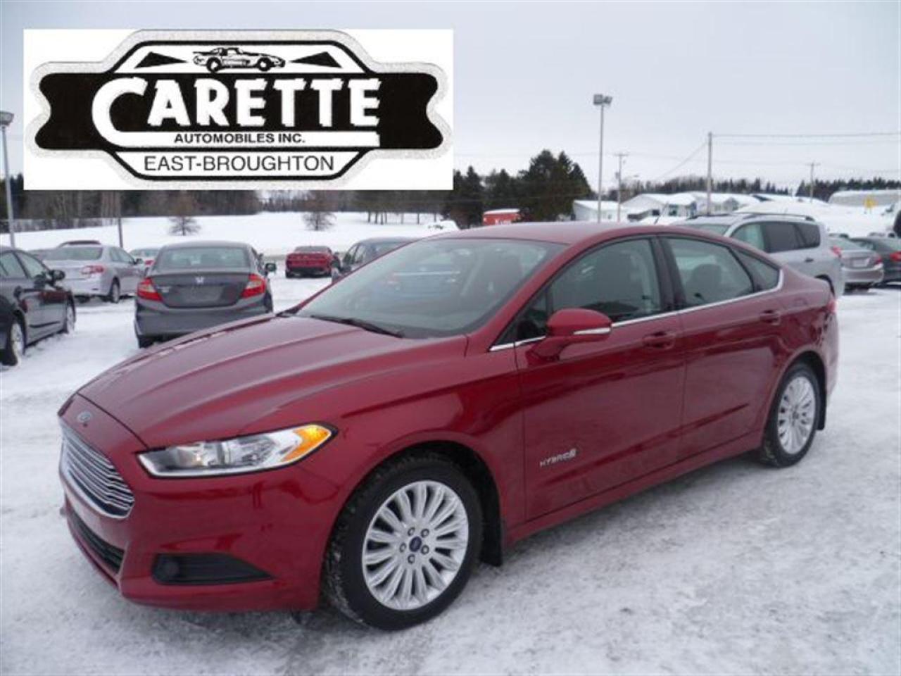 Used 2013 Ford Fusion Se Hybride for sale in East broughton, QC