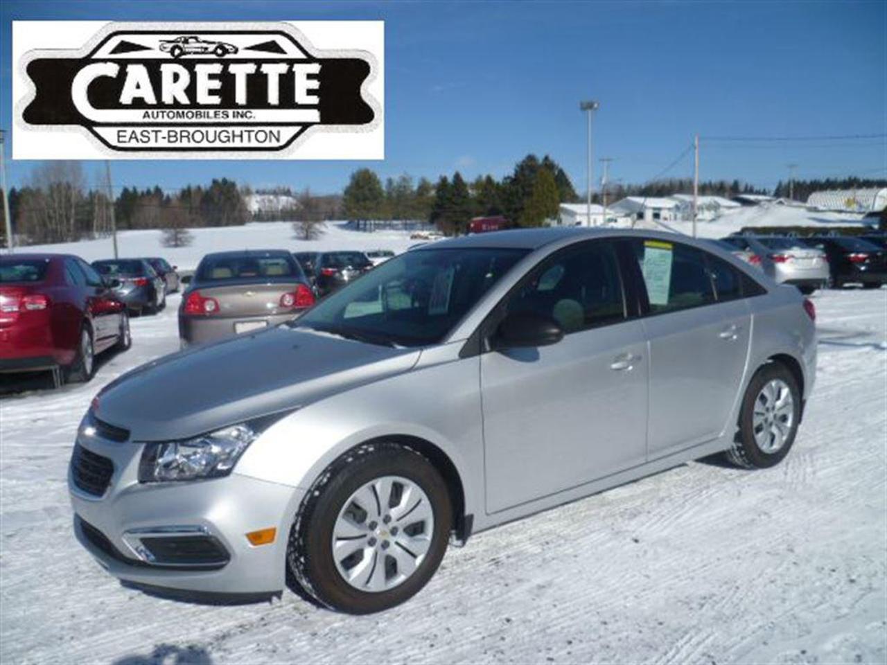 <a href=https://www.autoaubaine.com/Chevrolet-Cruze-c6954124.html>https://www.autoaubaine.com/Chevrolet-Cruze-c6954124.html</a>

Depuis 27 ans, Carette Automobiles est une entreprise familiale offrant le plus beau choix en Beauce Appalaches avec plus de 150 véhicules en inventaire. Tous vérifiés et garanties à 100%, en grande partie 1 seul propriétaire et jamais accidentés. Un rapport Carproof vous est remis sur demande lors de lachat. Taux à partir de 4.95%, en plus de la 1er, 2e, 3e et 4e chance au crédit.         Venez rencontrer un membre de notre famille pour qui lhonnêteté et le service est une priorité depuis le début.        Tout notre inventaire au www.caretteauto.com