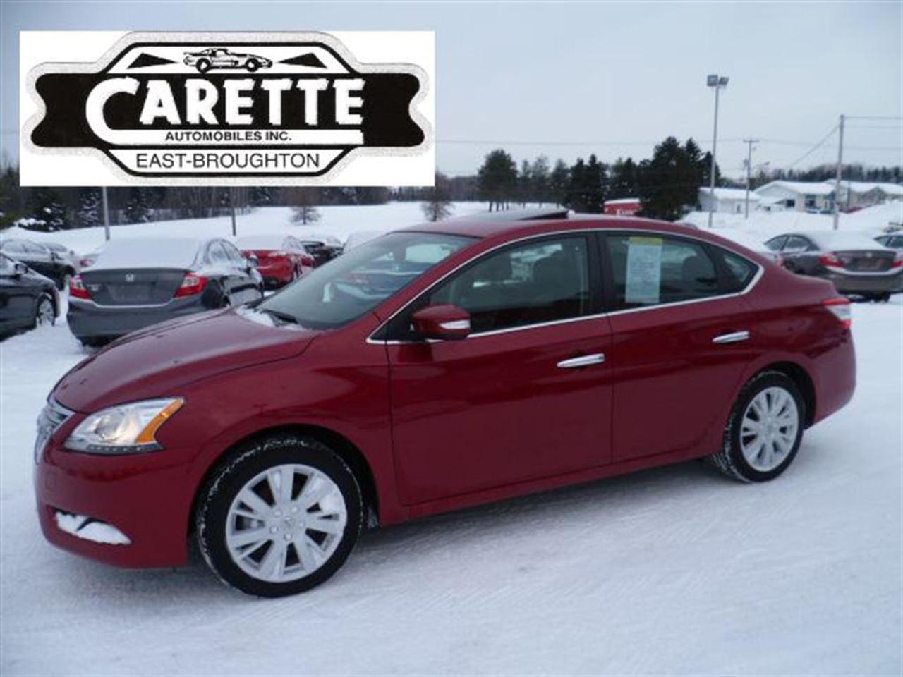 <a href=https://www.autoaubaine.com/Nissan-Sentra-c6739148.html>https://www.autoaubaine.com/Nissan-Sentra-c6739148.html</a>

GPS Navigation, Camera de recul, Bluetooth,Depuis 27 ans, Carette Automobiles est une entreprise familiale offrant le plus beau choix en Beauce Appalaches avec plus de 150 véhicules en inventaire. Tous vérifiés et garanties à 100%, en grande partie 1 seul propriétaire et jamais accidentés. Un rapport Carproof vous est remis sur demande lors de lachat. Taux à partir de 4.95%, en plus de la 1er, 2e, 3e et 4e chance au crédit.     Venez rencontrer un membre de notre famille pour qui lhonnêteté et le service est une priorité depuis le début.    Tout notre inventaire au www.caretteauto.com