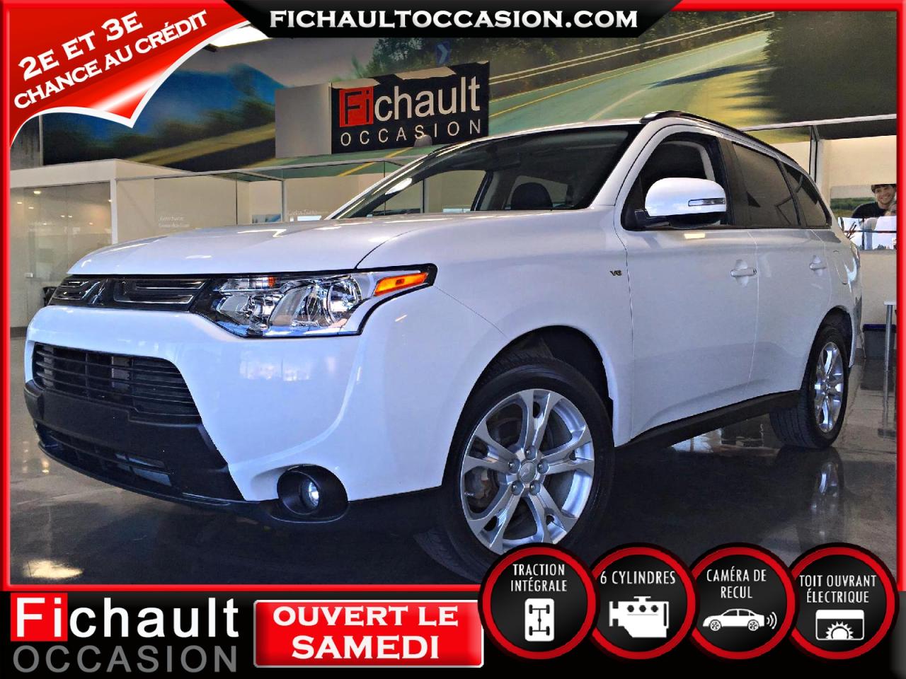 Used 2014 Mitsubishi Outlander SE AWC 7 PASSAGERS for sale in Châteauguay, QC