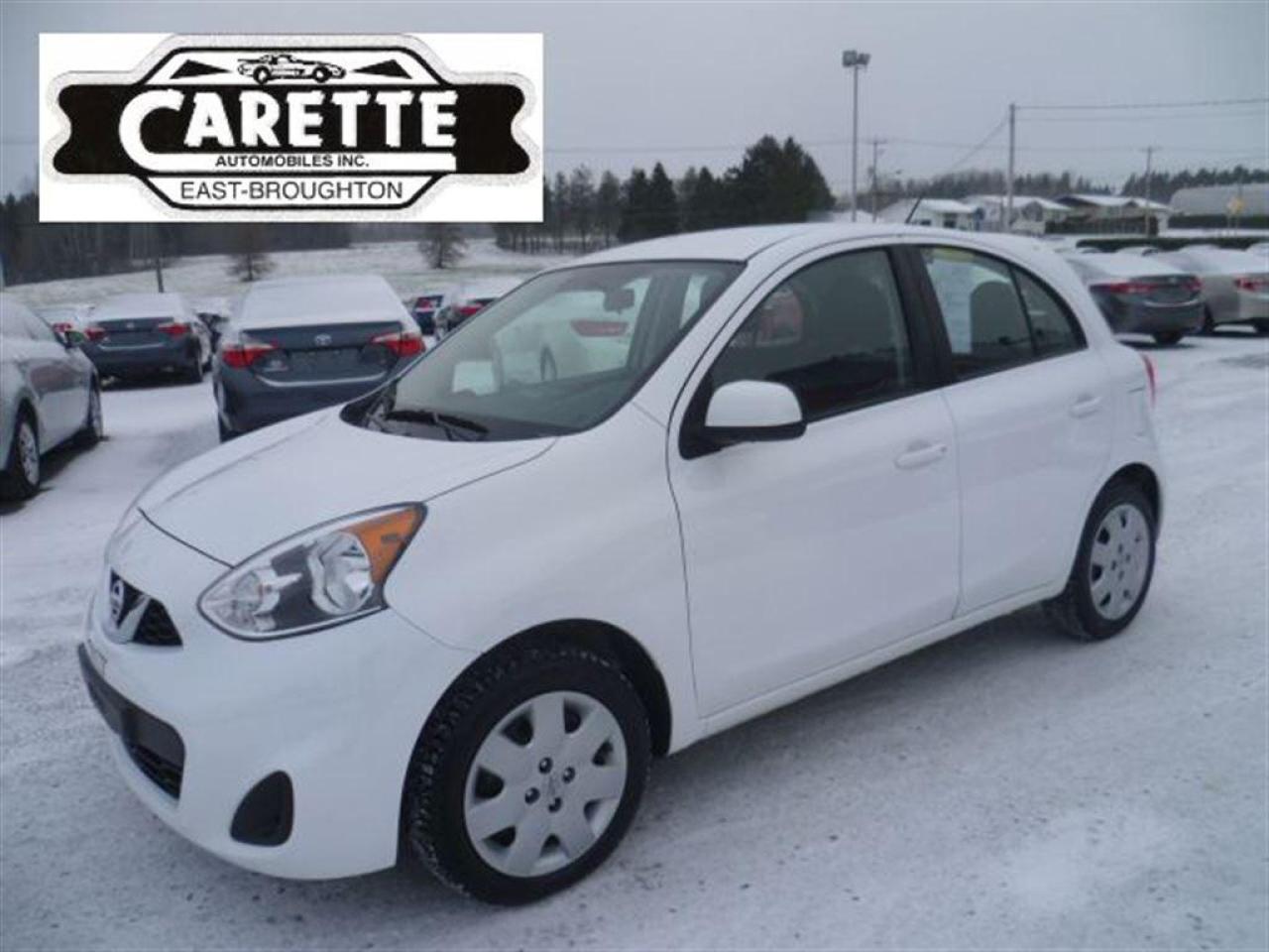 Used 2016 Nissan Micra SV for sale in East broughton, QC