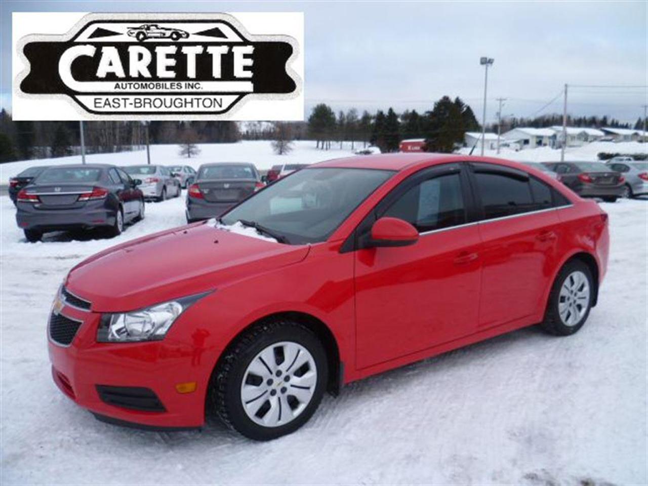 <a href=https://www.autoaubaine.com/Chevrolet-Cruze-c6696496.html>https://www.autoaubaine.com/Chevrolet-Cruze-c6696496.html</a>

1.4L Turbo,Bluetooth,Depuis 27 ans, Carette Automobiles est une entreprise familiale offrant le plus beau choix en Beauce Appalaches avec plus de 150 véhicules en inventaire. Tous vérifiés et garanties à 100%, en grande partie 1 seul propriétaire et jamais accidentés. Un rapport Carproof vous est remis sur demande lors de lachat. Taux à partir de 4.95%, en plus de la 1er, 2e, 3e et 4e chance au crédit.     Venez rencontrer un membre de notre famille pour qui lhonnêteté et le service est une priorité depuis le début.    Tout notre inventaire au www.caretteauto.com