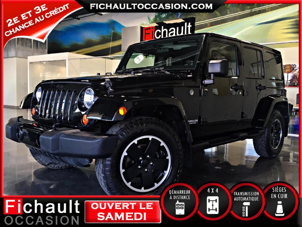 Used 2012 Jeep Wrangler SAHARA UNLIMITED***CUIR**** for sale in Châteauguay, QC