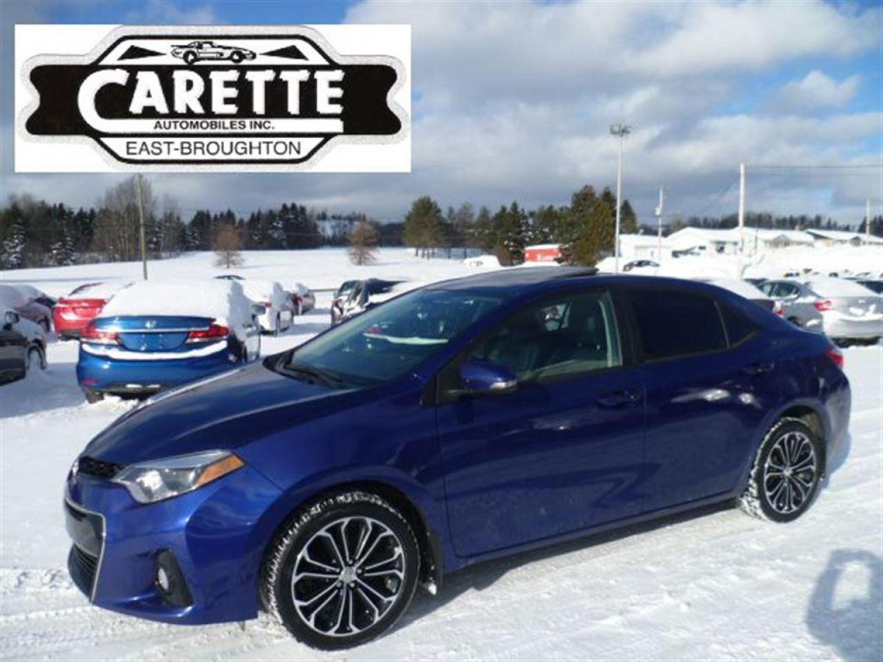 Used 2014 Toyota Corolla S T.ouvrant for sale in East broughton, QC