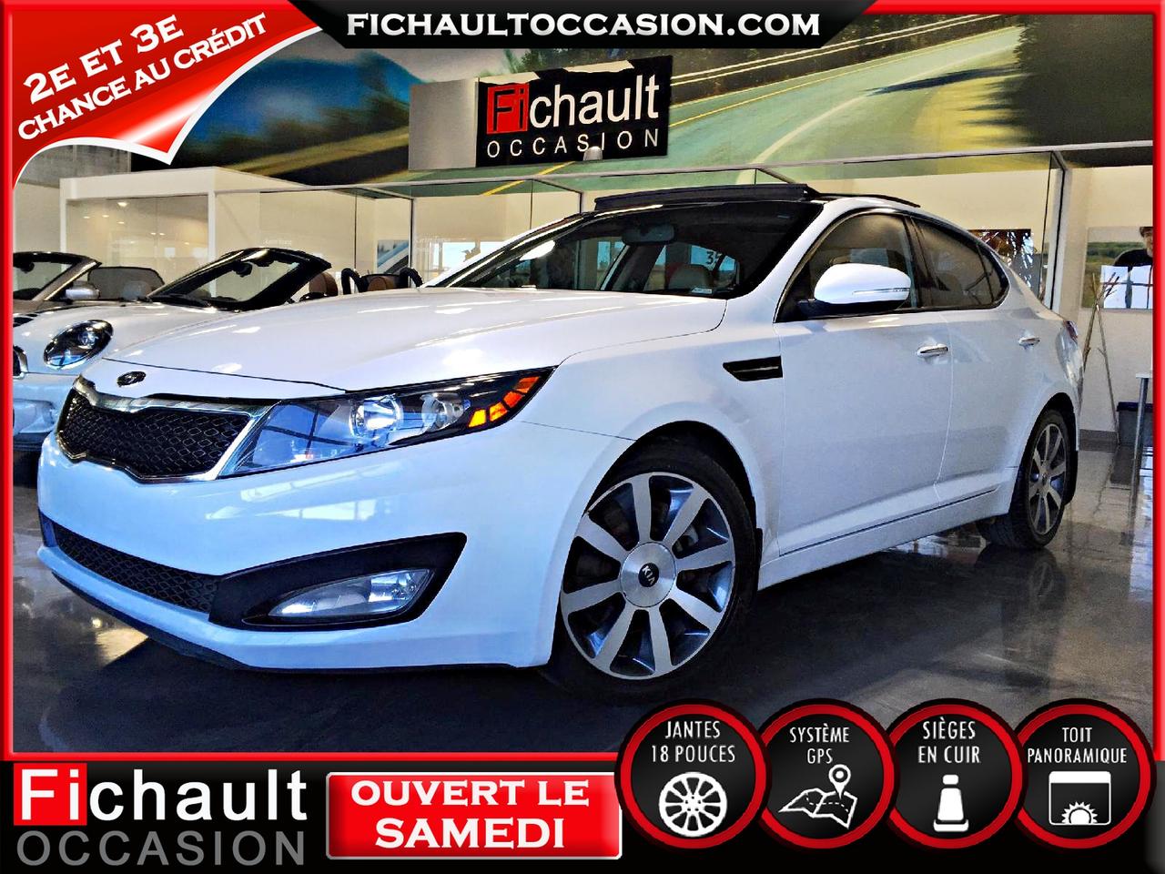 <a href=https://www.fichaultkia.com/occasion/Kia-Optima-2012.html>https://www.fichaultkia.com/occasion/Kia-Optima-2012.html</a>

***TOIT PANORAMIQUE ***CUIR*** NAVIGATION***