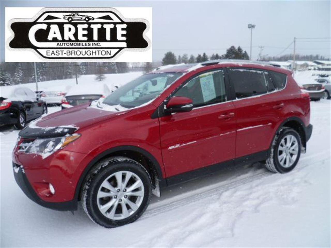 <a href=https://www.autoaubaine.com/Toyota-RAV4-c6731805.html>https://www.autoaubaine.com/Toyota-RAV4-c6731805.html</a>

Panneau arriere elect, sieges memoire,Camera de recul ,Bluetooth, Depuis 27 ans, Carette Automobiles est une entreprise familiale offrant le plus beau choix en Beauce Appalaches avec plus de 150 véhicules en inventaire. Tous vérifiés et garanties à 100%, en grande partie 1 seul propriétaire et jamais accidentés. Un rapport Carproof vous est remis sur demande lors de lachat. Taux à partir de 4.95%, en plus de la 1er, 2e, 3e et 4e chance au crédit.     Venez rencontrer un membre de notre famille pour qui lhonnêteté et le service est une priorité depuis le début.    Tout notre inventaire au www.caretteauto.com