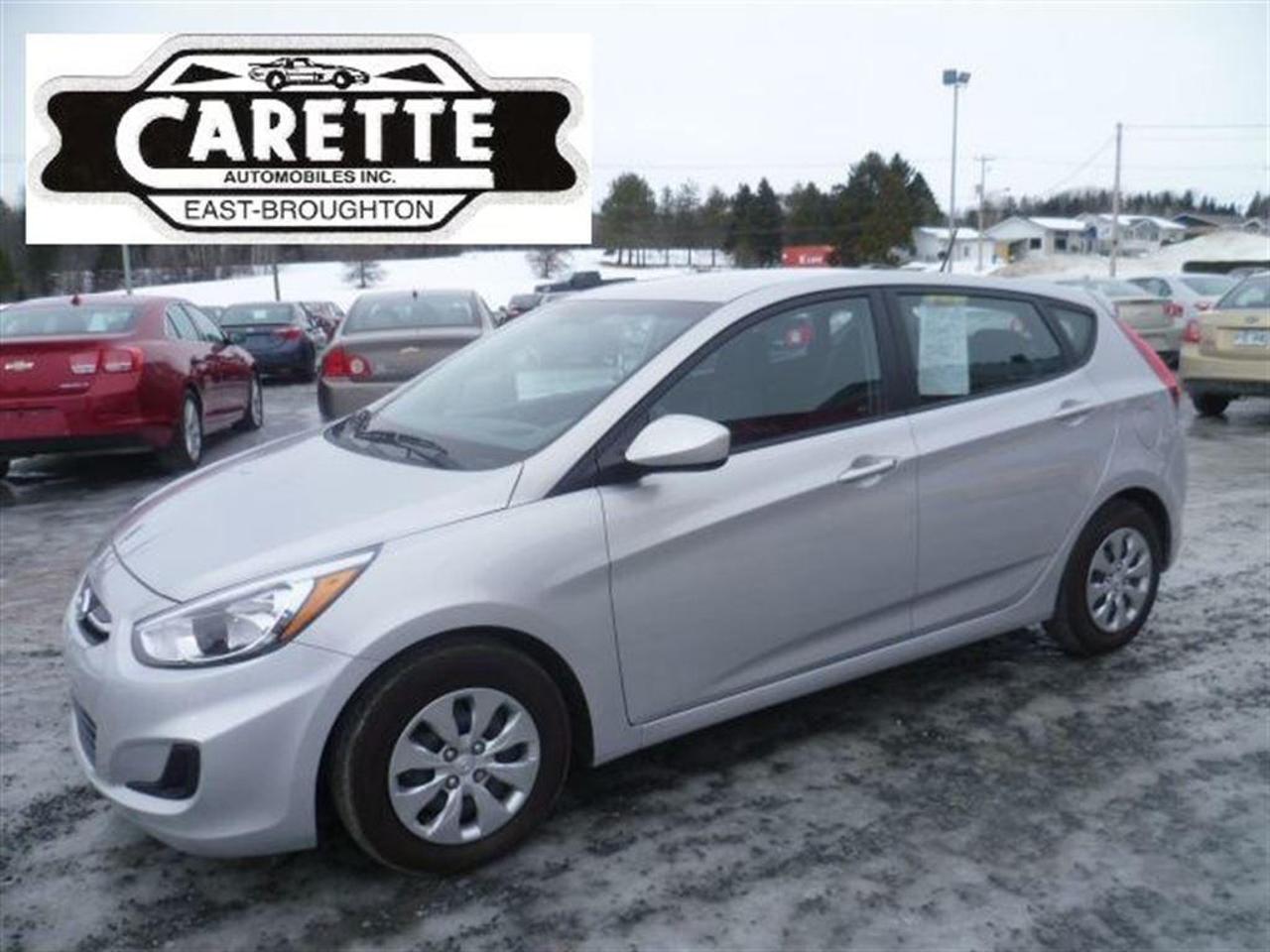 <a href=https://www.autoaubaine.com/Hyundai-Accent-c6925179.html>https://www.autoaubaine.com/Hyundai-Accent-c6925179.html</a>

Etat Neuf,Depuis 27 ans, Carette Automobiles est une entreprise familiale offrant le plus beau choix en Beauce Appalaches avec plus de 150 véhicules en inventaire. Tous vérifiés et garanties à 100%, en grande partie 1 seul propriétaire et jamais accidentés. Un rapport Carproof vous est remis sur demande lors de lachat. Taux à partir de 4.95%, en plus de la 1er, 2e, 3e et 4e chance au crédit.     Venez rencontrer un membre de notre famille pour qui lhonnêteté et le service est une priorité depuis le début.    Tout notre inventaire au www.caretteauto.com
