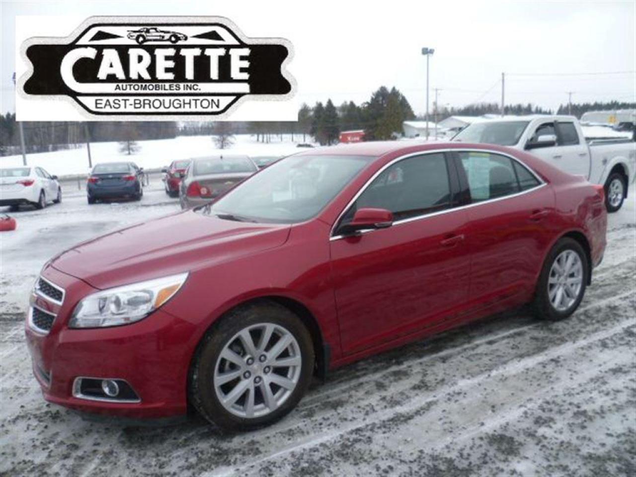Used 2013 Chevrolet Malibu LT for sale in East broughton, QC