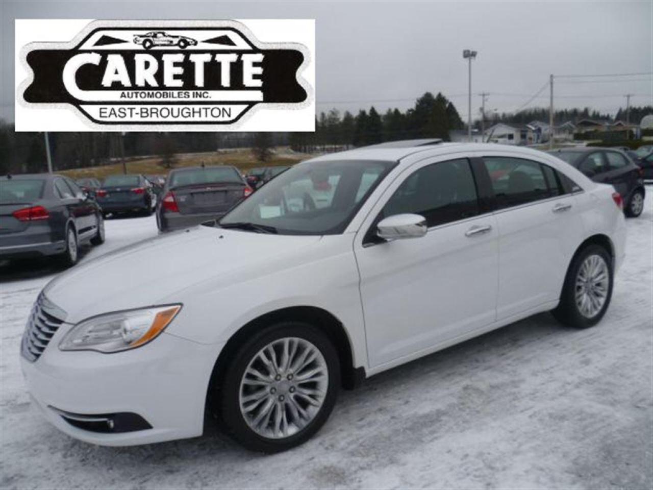 Used 2013 Chrysler 200 Ltd T.ouvrant for sale in East broughton, QC