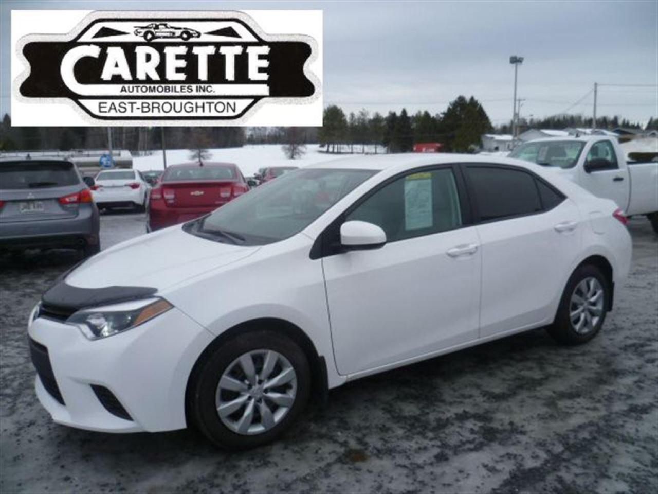 Used 2014 Toyota Corolla LE for sale in East broughton, QC
