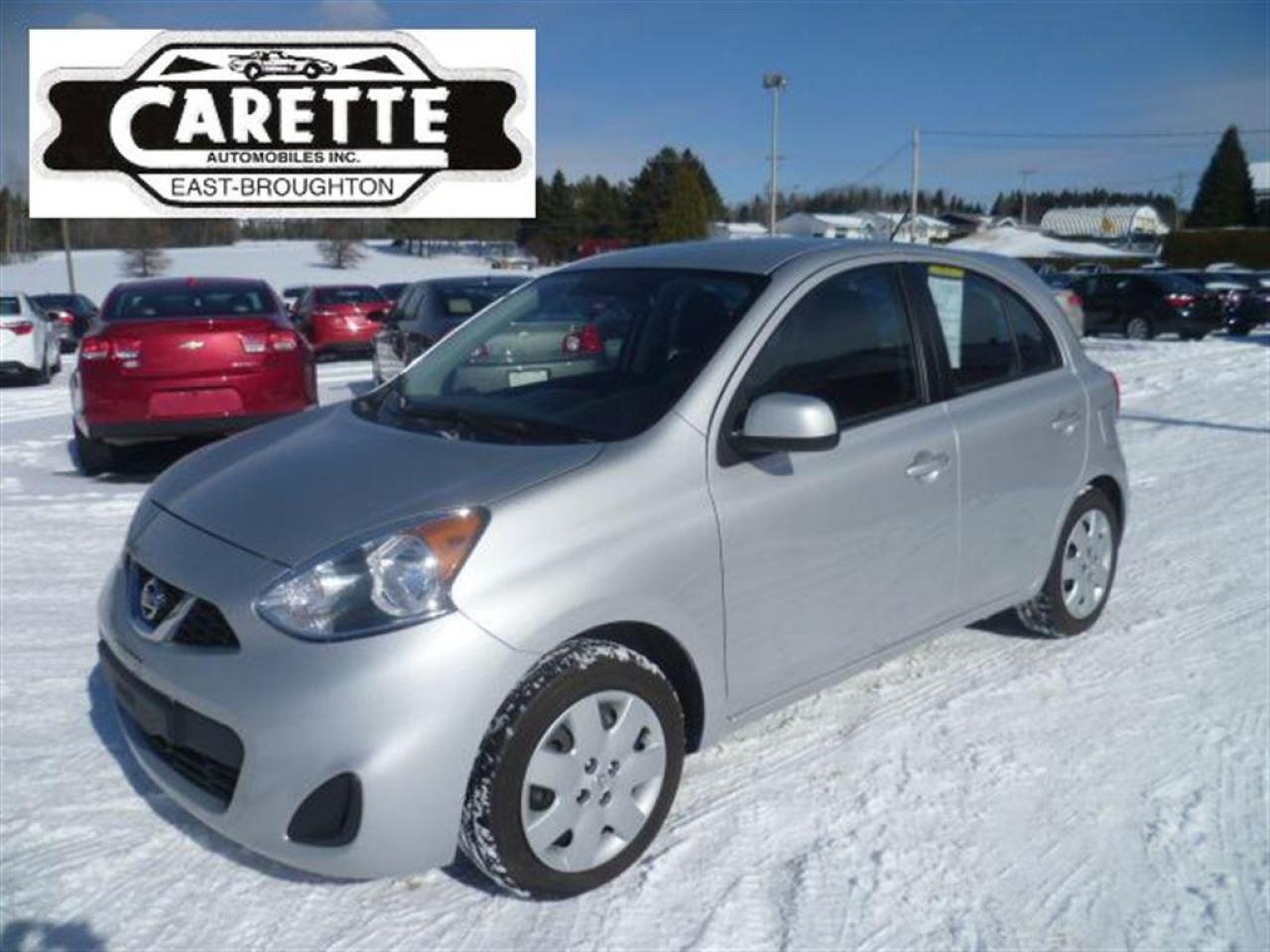 Used 2015 Nissan Micra SV for sale in East broughton, QC