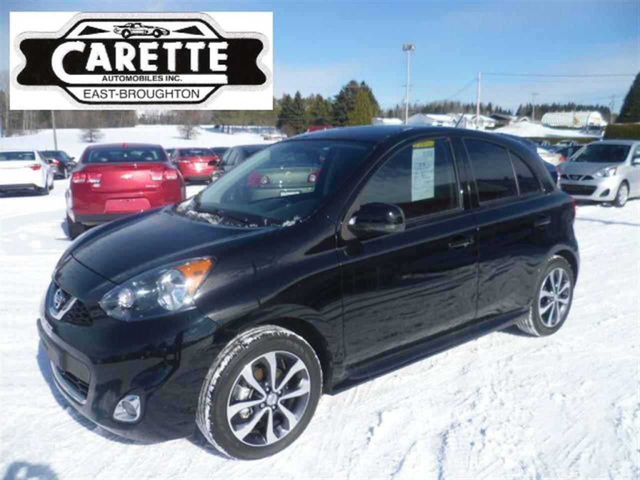 Used 2016 Nissan Micra SR for sale in East broughton, QC