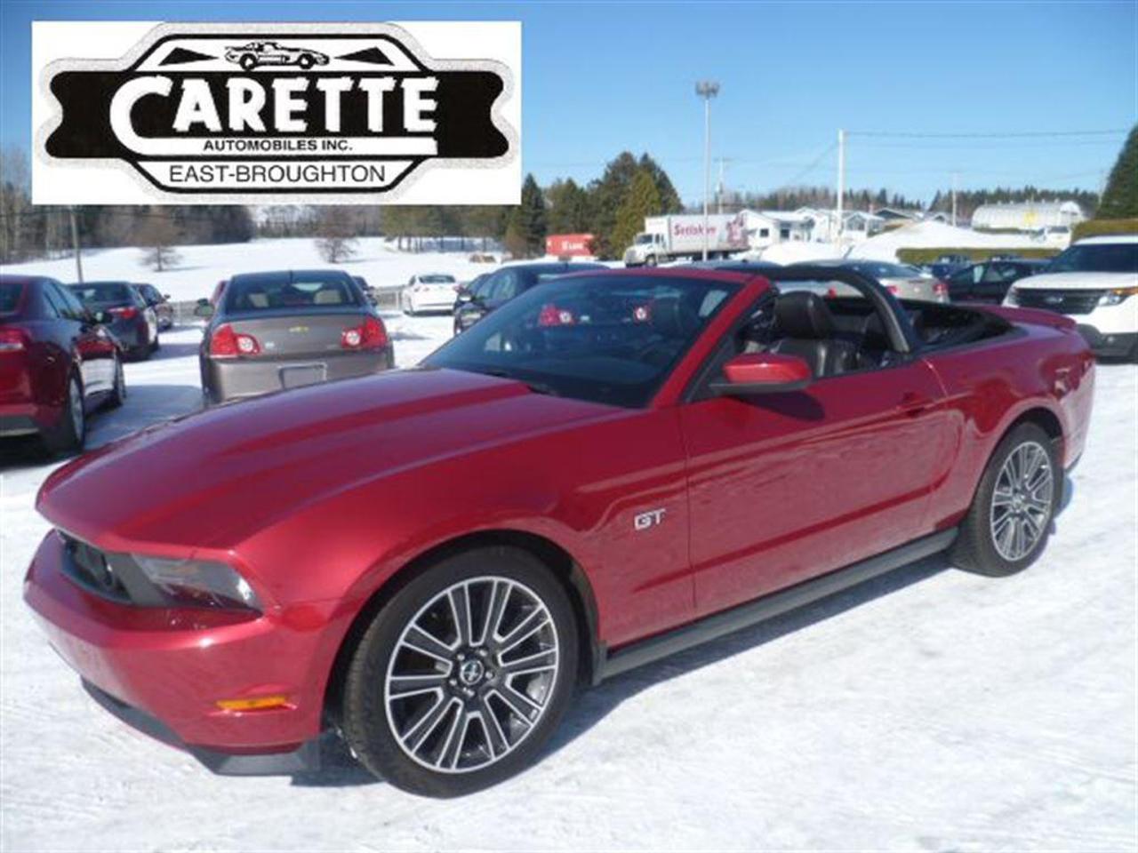 <a href=https://www.autoaubaine.com/Ford-Mustang-c6900006.html>https://www.autoaubaine.com/Ford-Mustang-c6900006.html</a>

DECAPOTABLE , Bluetooth, Camera de recul, GPS,Depuis 27 ans, Carette Automobiles est une entreprise familiale offrant le plus beau choix en Beauce Appalaches avec plus de 150 véhicules en inventaire. Tous vérifiés et garanties à 100%, en grande partie 1 seul propriétaire et jamais accidentés. Un rapport Carproof vous est remis sur demande lors de lachat. Taux à partir de 4.95%, en plus de la 1er, 2e, 3e et 4e chance au crédit.     Venez rencontrer un membre de notre famille pour qui lhonnêteté et le service est une priorité depuis le début.    Tout notre inventaire au www.caretteauto.com