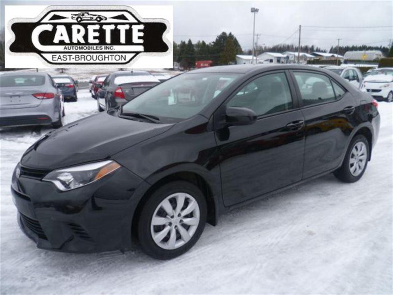 Used 2014 Toyota Corolla LE for sale in East broughton, QC