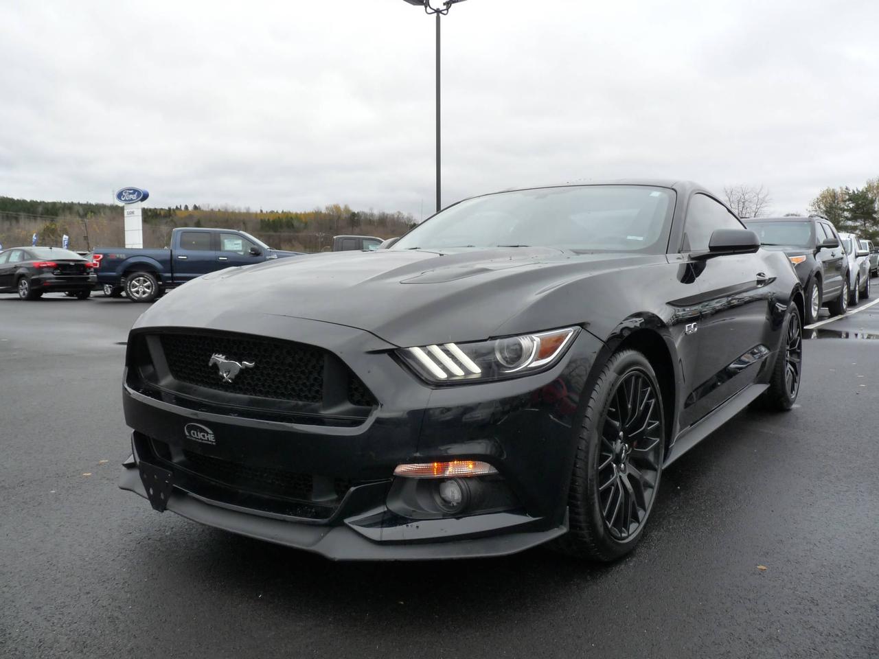 <a href=https://www.clicheautovallee.com/occasion/Ford-Mustang-2017.html>https://www.clicheautovallee.com/occasion/Ford-Mustang-2017.html</a>

SIÈGES SPORT RECARO DE COULEUR ÉBÈNE, FREINS HAUTE PERFORMANCE BREMBO À 6 PISTONS ET DISQUES PLUS GROS, DIFFÉRENTIEL TORSEN 3.73, PNEUS 19 PCES DE TRÈS HAUTES PERFORMANCES, RADIATEUR PLUS GROS, APPLICATION POUR LA PISTE. CAMÉRA BLUETOOTH, USB. FINANCEMENT À PARTIR DE 1.9%,  NOUS REPRENONS LES ÉCHANGES.

Cliche auto Ford est un concessionnaire Ford qui a pignon sur rue depuis 1927.  Nous sommes à Vallée-Jonction, dans la région le la   Beauce, dans Chaudière Appalaches  à proximité de Saint-Georges, Sainte-Marie, Beauceville, Saint-Joseph,  Fampton, Saint-ange, Sainte-Marguerite, Sainte- Hénédine, Saint-Elzérar, Saint-Bernard, Saint-Isidore, Saint-Lambert, Saint-Henri.  Nous sommes situé à 20 minutes de lévis et du pont Pierre Laporte et à seulement 30 minutes de Québec.
Nous avons un vaste choix de voiture (sedan, hatchback, hayon,  5 portes, convertible, décapotable, coupé). 
Ou si vous préférez choisissez dans notre gamme d utilitaire sport VUS, SUV  à motricité : 4x4, awd,  4wd, traction intégrale, deux roues motrices (2rm, 2wd) propulsion, traction avant. 
Nous avons le camion ou  pick up que vous avez besoins qu il soit : crew cab, 4 portes, king cag, super cab, mega cab, extended cab, cabine régulière) nous l avons pour vous.
Nous avons également des véhicules familiaux comme des mini fourgonnettes,  Caravan 
Nous offrons des véhicules de toutes  marques : Chevrolet, GMC, Kia, Hyundai, Honda, Toyota, Dodge, Ram, Jeep, Volkswagen, Subaru, Mazda.
Nous offrons le service de financement à des taux à partir de 1.9%, financement 100$ approuvé pour première chance, deuxième chance, travailleurs autonome, retraités. 
Visitez notre site web au : www.clicheauto.com