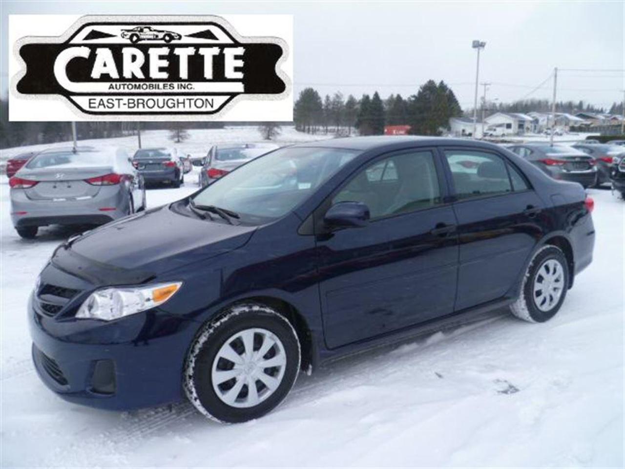 <a href=https://www.autoaubaine.com/Toyota-Corolla-c6966543.html>https://www.autoaubaine.com/Toyota-Corolla-c6966543.html</a>

Etat Neuf,Depuis 27 ans, Carette Automobiles est une entreprise familiale offrant le plus beau choix en Beauce Appalaches avec plus de 150 véhicules en inventaire. Tous vérifiés et garanties à 100%, en grande partie 1 seul propriétaire et jamais accidentés. Un rapport Carproof vous est remis sur demande lors de lachat. Taux à partir de 4.95%, en plus de la 1er, 2e, 3e et 4e chance au crédit.     Venez rencontrer un membre de notre famille pour qui lhonnêteté et le service est une priorité depuis le début.    Tout notre inventaire au www.caretteauto.com