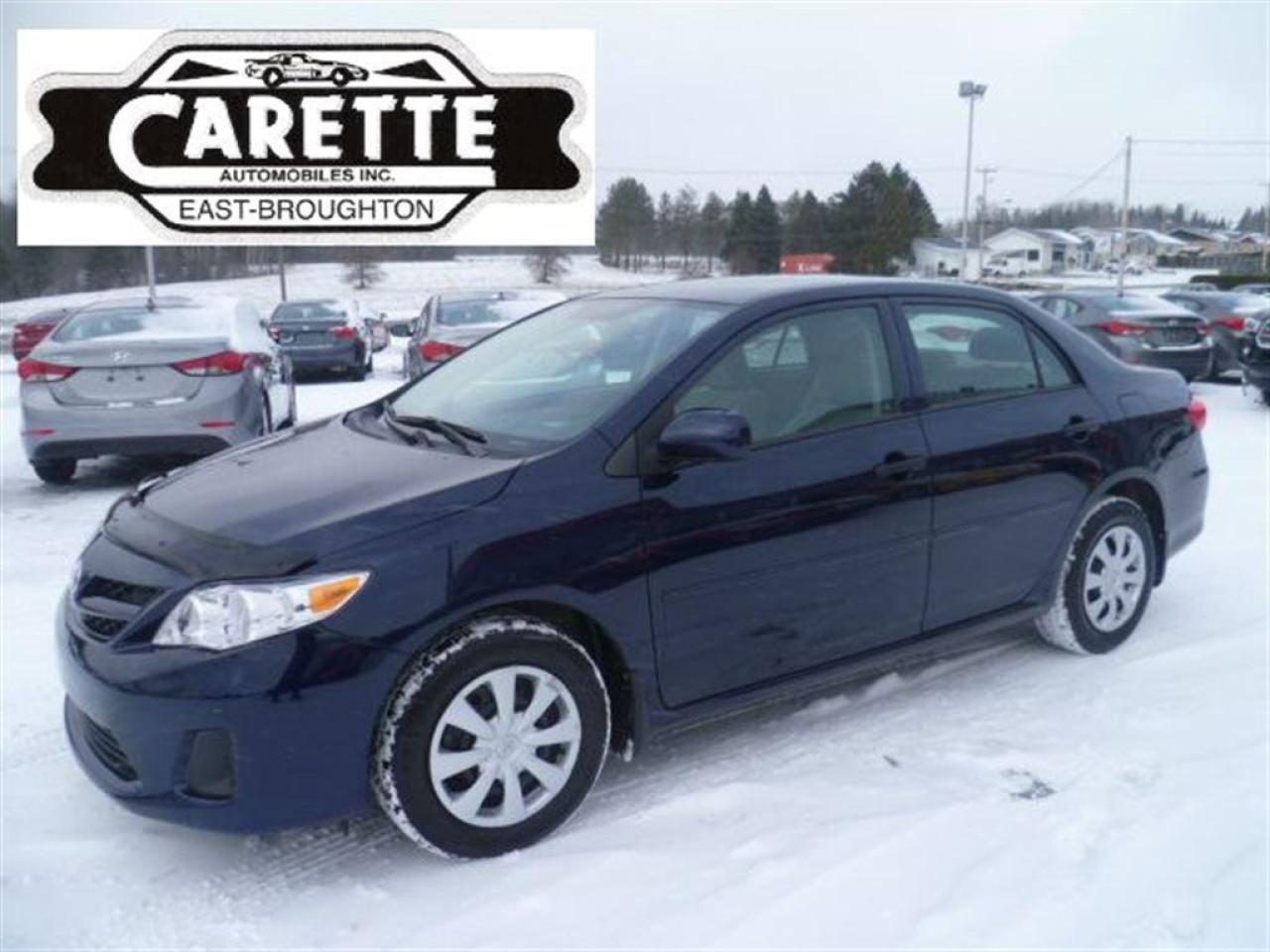 Used 2013 Toyota Corolla  for sale in East broughton, QC