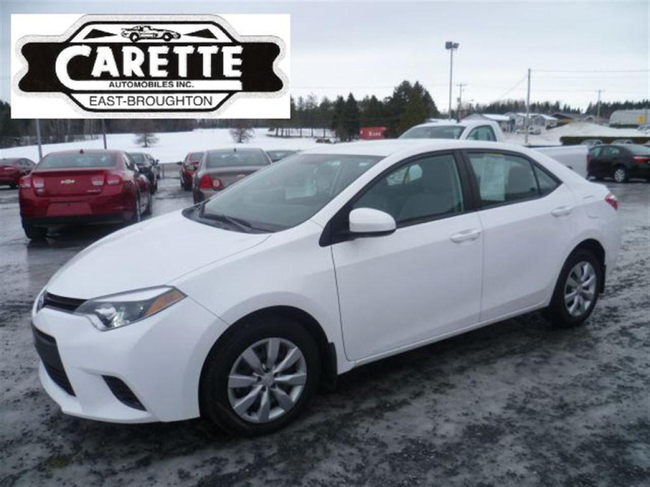Used 2014 Toyota Corolla LE for sale in East broughton, QC