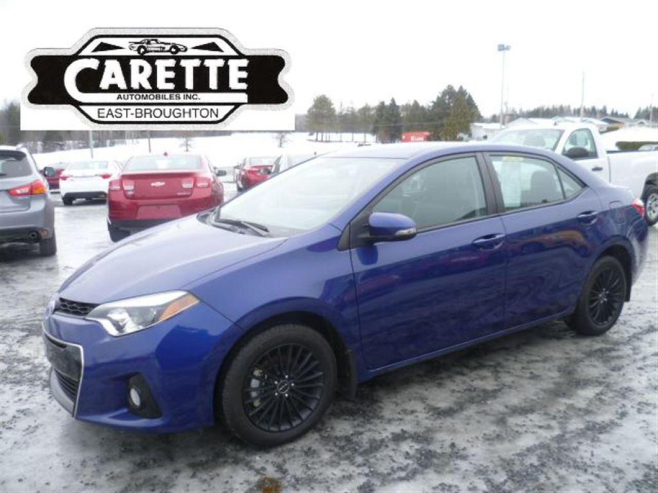 Used 2014 Toyota Corolla S for sale in East broughton, QC