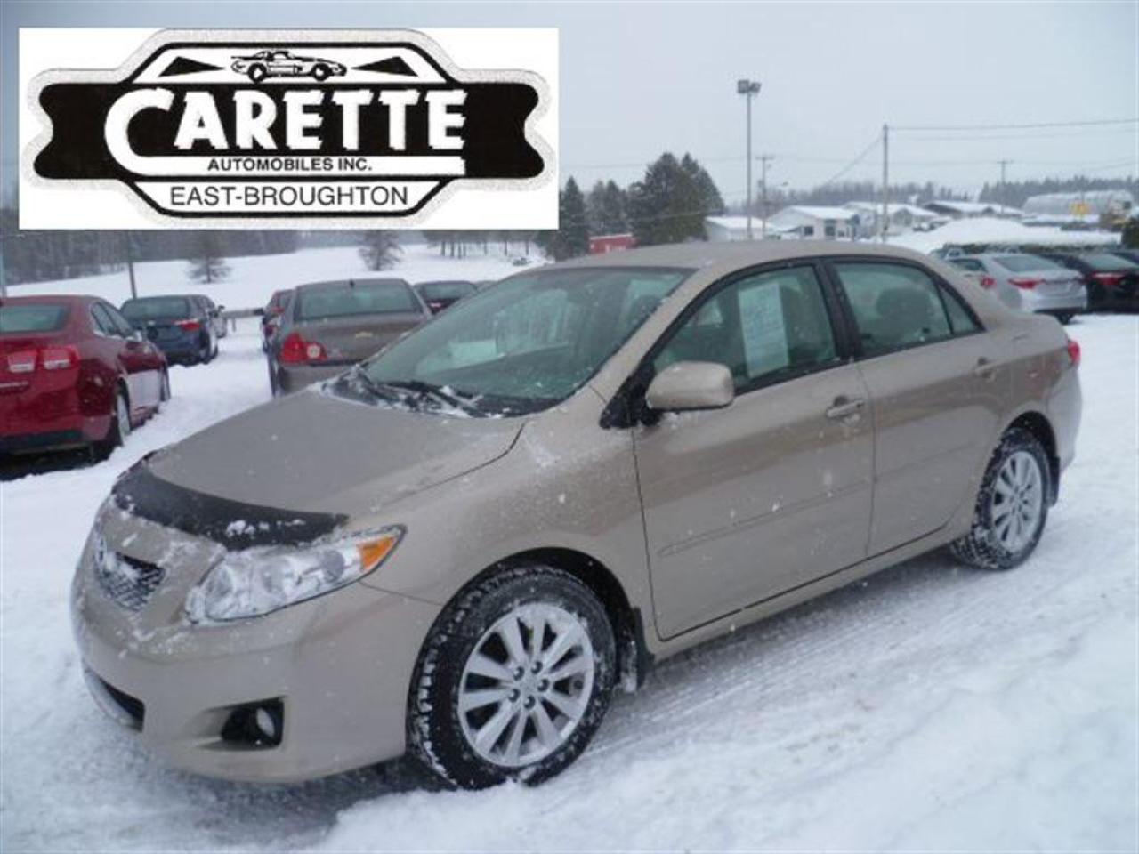 Used 2010 Toyota Corolla LE for sale in East broughton, QC