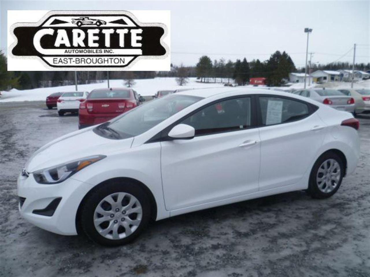 Used 2016 Hyundai Elantra GL for sale in East broughton, QC