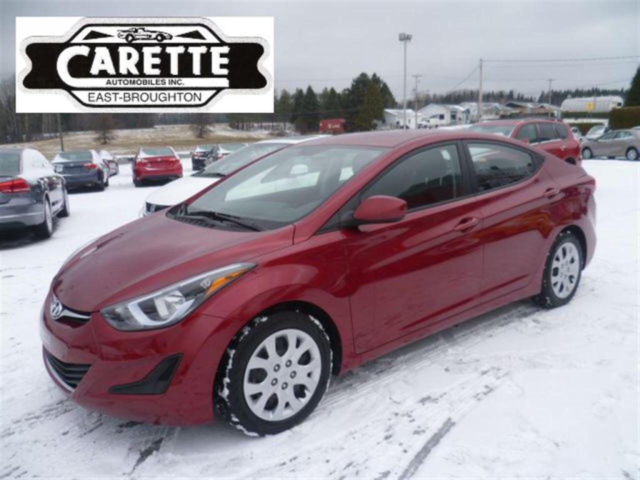 Used 2016 Hyundai Elantra GL for sale in East broughton, QC