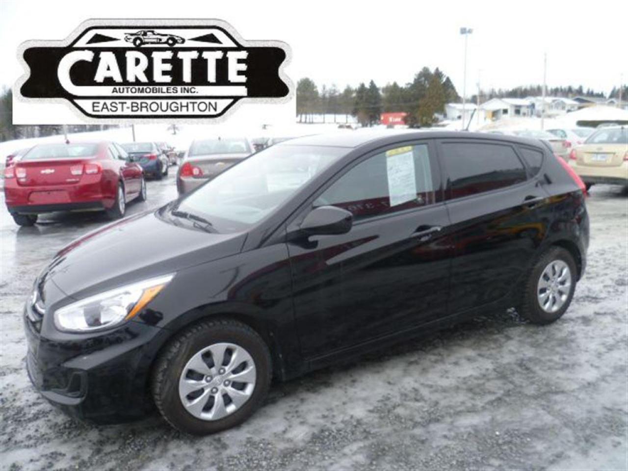 Used 2016 Hyundai Accent GL for sale in East broughton, QC