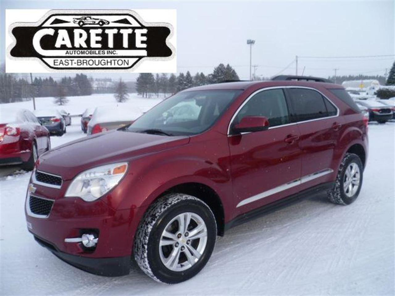 <a href=https://www.autoaubaine.com/Chevrolet-Equinox-c6997798.html>https://www.autoaubaine.com/Chevrolet-Equinox-c6997798.html</a>

Camera de recul, Bluetooth,Depuis 27 ans, Carette Automobiles est une entreprise familiale offrant le plus beau choix en Beauce Appalaches avec plus de 150 véhicules en inventaire. Tous vérifiés et garanties à 100%, en grande partie 1 seul propriétaire et jamais accidentés. Un rapport Carproof vous est remis sur demande lors de lachat. Taux à partir de 4.95%, en plus de la 1er, 2e, 3e et 4e chance au crédit.     Venez rencontrer un membre de notre famille pour qui lhonnêteté et le service est une priorité depuis le début.    Tout notre inventaire au www.caretteauto.com
