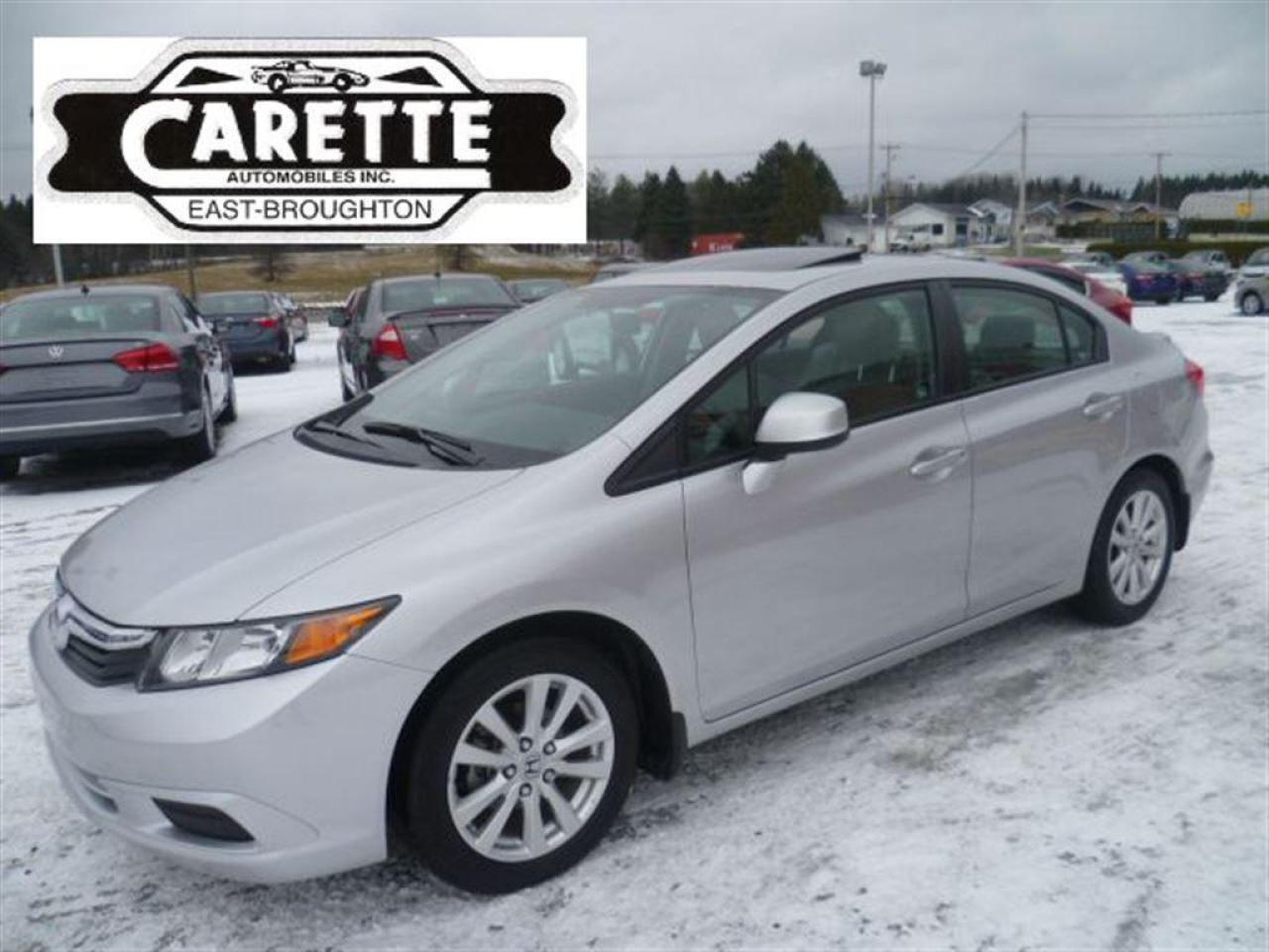 Used 2012 Honda Civic Ex T.ouvrant for sale in East broughton, QC