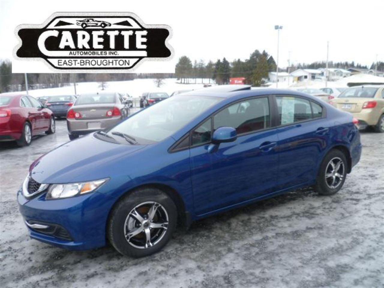 Used 2013 Honda Civic Ex T.ouvrant for sale in East broughton, QC