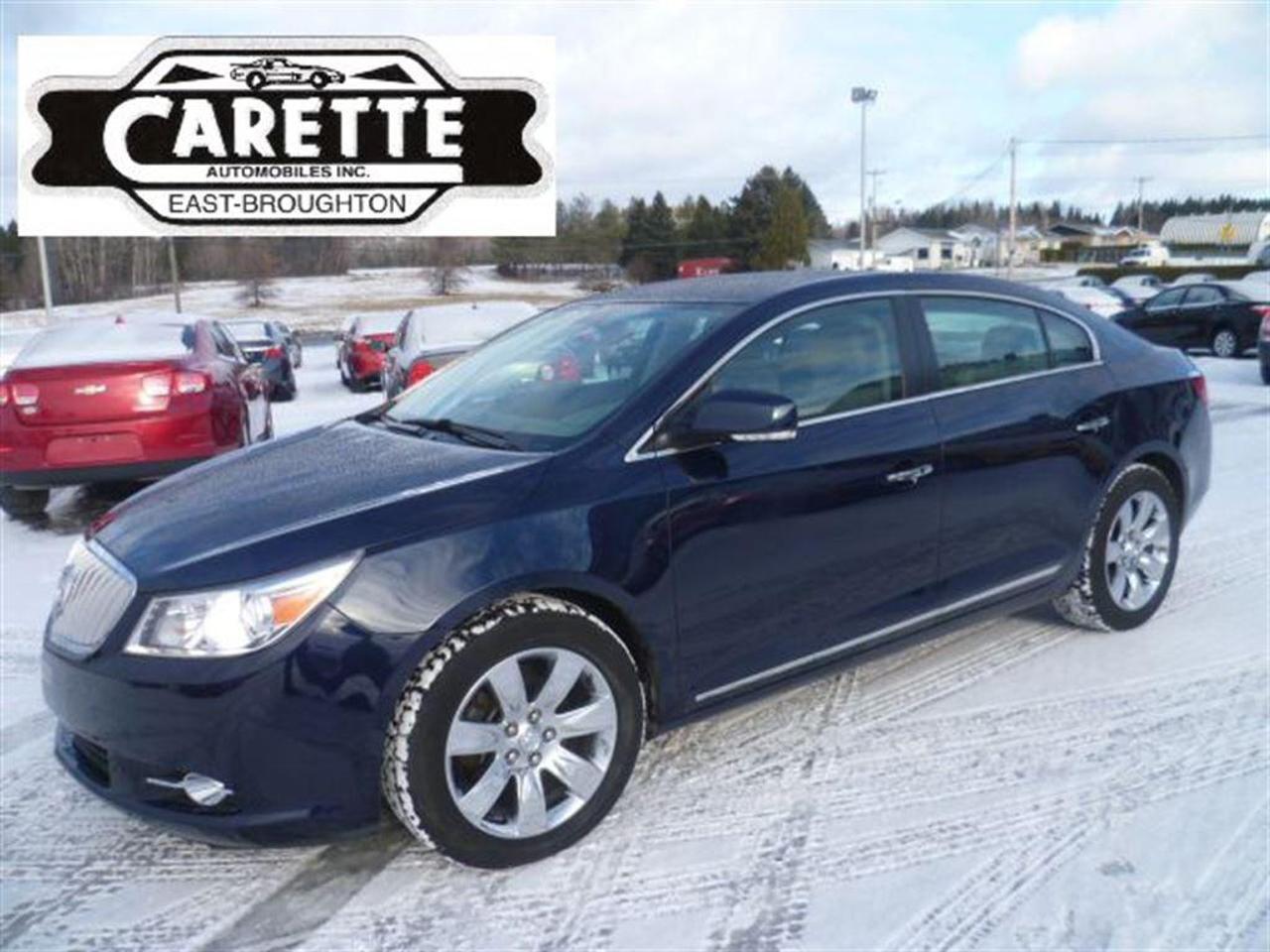 <a href=https://www.autoaubaine.com/Buick-LaCrosse-c6978243.html>https://www.autoaubaine.com/Buick-LaCrosse-c6978243.html</a>

Volant chauffant, Bluetooth,Mags chromes,Depuis 27 ans, Carette Automobiles est une entreprise familiale offrant le plus beau choix en Beauce Appalaches avec plus de 150 véhicules en inventaire. Tous vérifiés et garanties à 100%, en grande partie 1 seul propriétaire et jamais accidentés. Un rapport Carproof vous est remis sur demande lors de lachat. Taux à partir de 4.95%, en plus de la 1er, 2e, 3e et 4e chance au crédit.     Venez rencontrer un membre de notre famille pour qui lhonnêteté et le service est une priorité depuis le début.    Tout notre inventaire au www.caretteauto.com