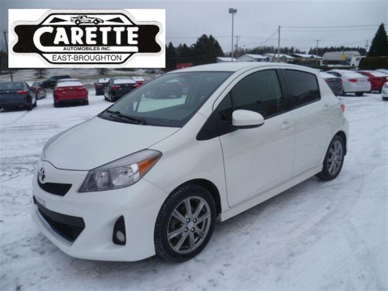 Used 2014 Toyota Yaris SE for sale in East broughton, QC