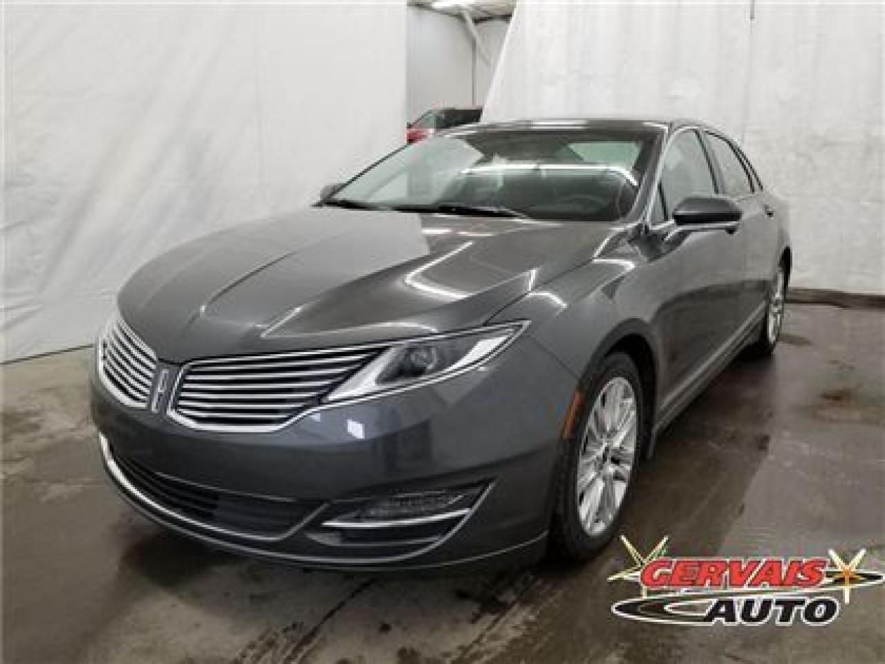 Used 2015 Lincoln MKZ Hybride Cuir Brun for sale in Trois-Rivières, QC