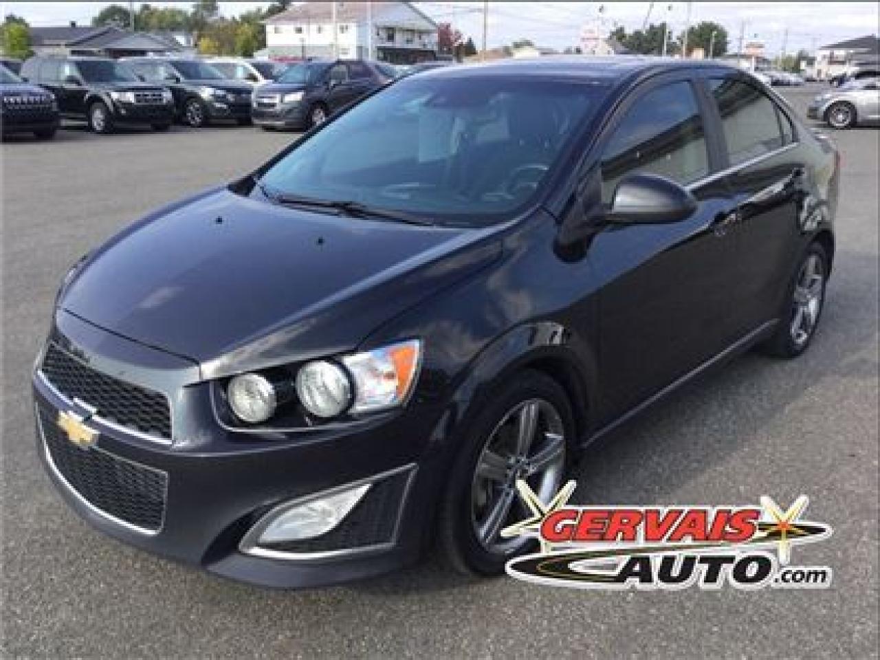 Used 2015 Chevrolet Sonic Rs Cuir T.ouvrant for sale in Trois-Rivières, QC