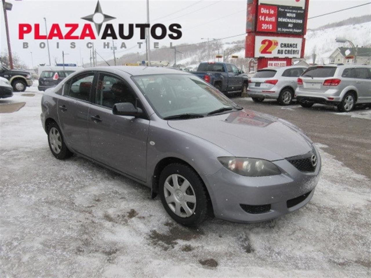 Used 2005 Mazda 3 GX for sale in Boischatel, QC