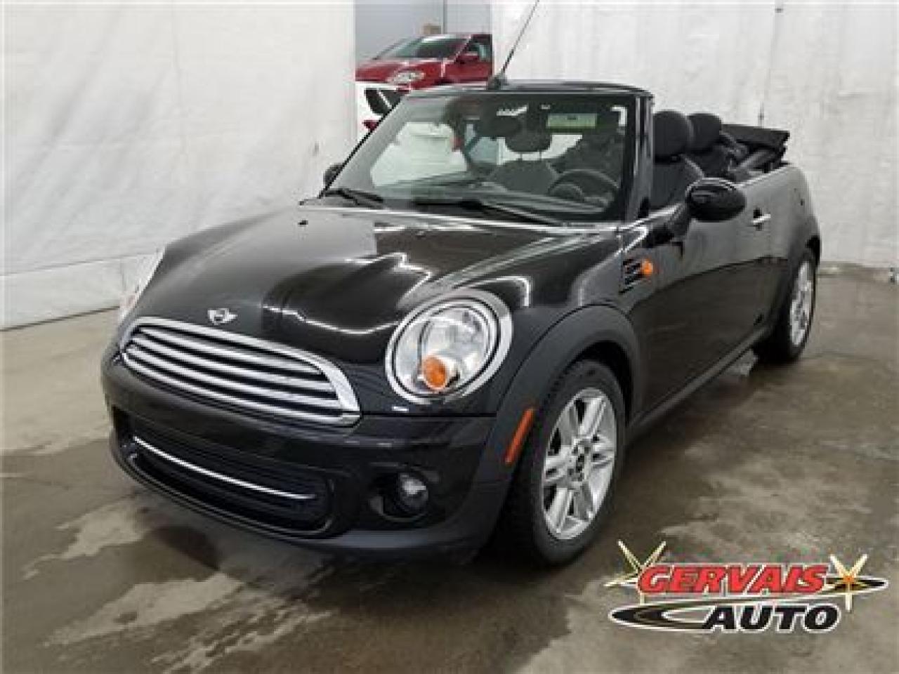 Used 2012 Mini Cooper Convertible Cuir for sale in Trois-Rivières, QC
