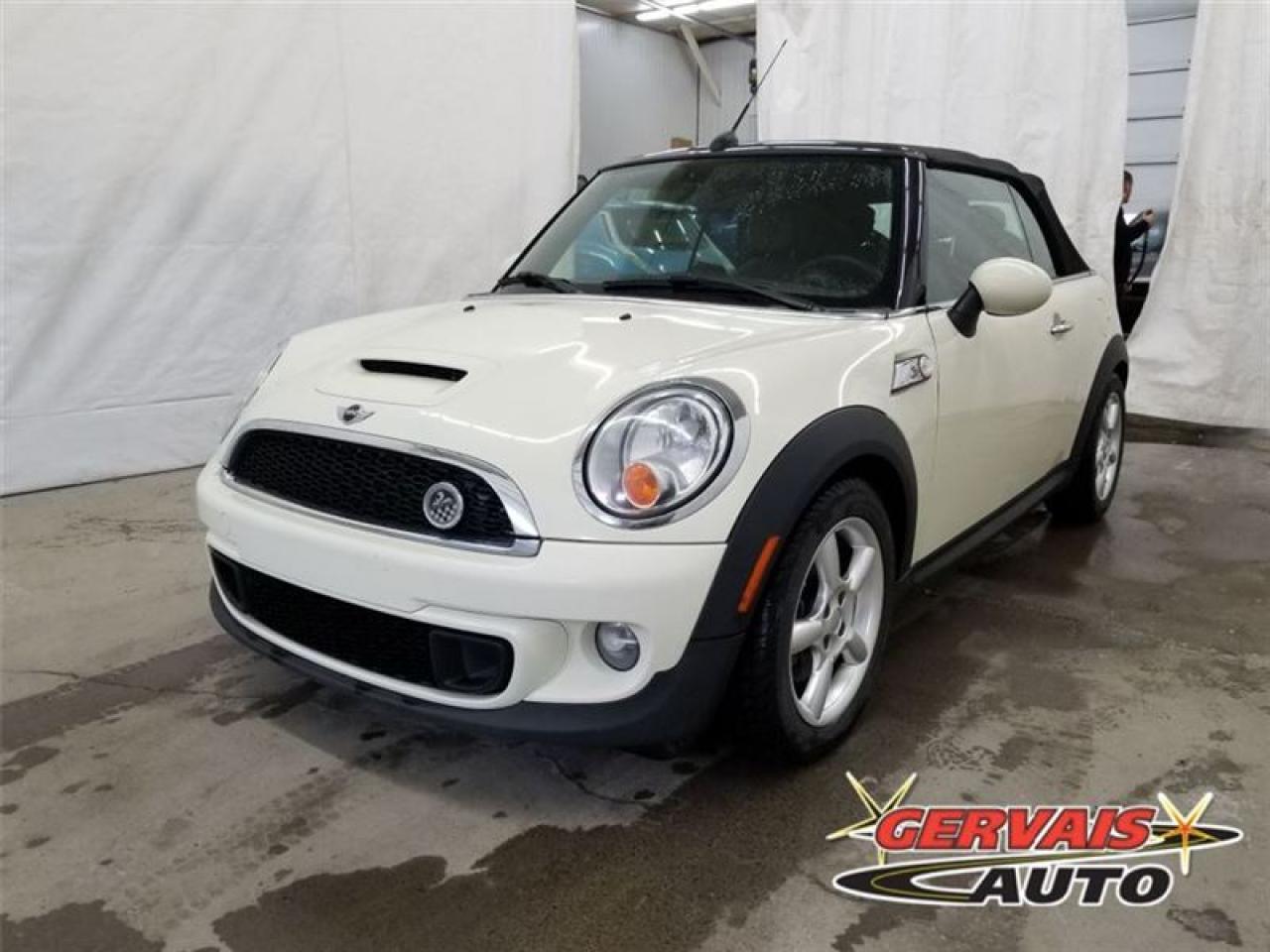 Used 2014 Mini COOPER CONVERTIBLE S Cuir Mags for sale in Trois-Rivières, QC