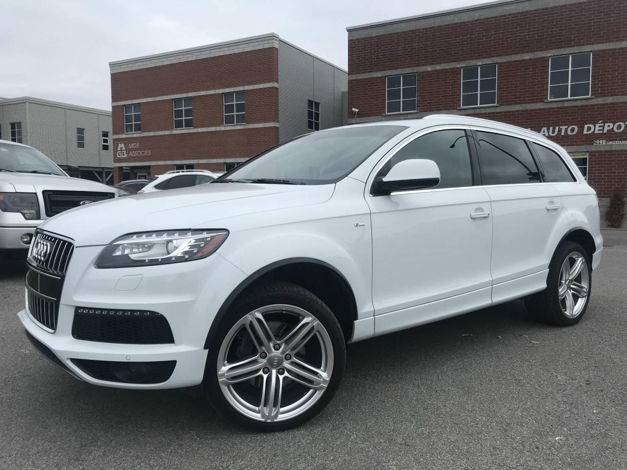 Used 2014 Audi Q7 PRESTIGE + S-LINE + 3.0T DIESEL + PANO + for sale in Laval, QC