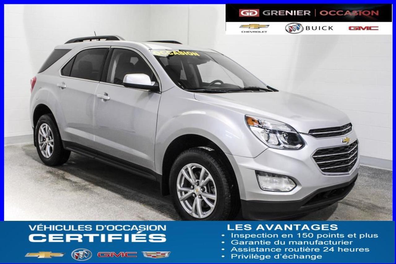 <a href=https://www.autoaubaine.com/Chevrolet-Equinox-c7021461.html>https://www.autoaubaine.com/Chevrolet-Equinox-c7021461.html</a>

JAMAIS ACCIDENTÉ + SYSTÈME DE SON PIONEER SIÈGES CHAUFFANTS RÉTROVISEURS CHAUFFANTS + navigation + toit ouvrant + caméra de recul + démarreur à distance + écran tactile + mags + air climatisé + groupe électrique + siège conducteur électrique    Garantie jusquau 20 janvier 2021 ou 160 000 kilomètres    À voir absolument : un superbe CHEVROLET EQUINOX 2016, à vendre chez  GRENIER OCCASION CHEVROLET BUICK GMC  NOUS SOMMES OUVERT 7 JOURS PAR SEMAINE POUR MIEUX VOUS SERVIR  1275 CARRÉ MASSON , TERREBONNE    Nous sommes situé à 20 minutes Saint-Eustache/ Saint-Jérôme/Laval/Repentigny/montréal.  Programme de véhicules d occasion certifiés. Rapport Carproof disponible gratuitement. Inspection en 150 points.  Le prix affiché inclus un rabais de 500 $ avec un financement.