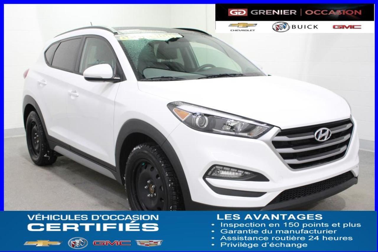 <a href=https://www.autoaubaine.com/Hyundai-Tucson-c7027052.html>https://www.autoaubaine.com/Hyundai-Tucson-c7027052.html</a>

JAMAIS ACCIDENTÉ + caméra de recul + écran tactile TOIT PANORAMIQUE + cuir + avertisseur dangle mort + sièges chauffants + mags 17 + commandes vocales + commandes audio au volant + régulateur de vitesse + volant inclinable    Garantie jusquau 27 Février 2023 ou 100 000 kilomètres    À voir absolument : un superbe HYUNDAI TRUSCON SE 2017, à vendre chez  GRENIER OCCASION CHEVROLET BUICK GMC  NOUS SOMMES OUVERT 7 JOURS PAR SEMAINE POUR MIEUX VOUS SERVIR  1275 CARRÉ MASSON , TERREBONNE    Nous sommes situé à 20 minutes Saint-Eustache/ Saint-Jérôme/Laval/Repentigny/montréal.  Programme de véhicules d occasion certifiés. Rapport Carproof disponible gratuitement. Inspection en 150 points.  Le prix affiché inclus un rabais de 500 $ avec un financement.