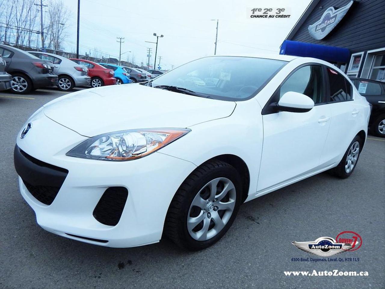 <a href=https://www.autoaubaine.com/Mazda-3-c7020586.html>https://www.autoaubaine.com/Mazda-3-c7020586.html</a>

VÉHICULE CERTIFIÉ, RAPPORT DINSPECTION, CARPROOF INCLUS, OUVERT 7 JOURS. AUTOZOOM POUR LE PRIX, QUALITÉ.SERVICE. -Contactez nous en tout temps par messagerie texte au (438) 501-9666. -# Stock : A3365 - Financement simple et rapide au meilleur taux sur le marché. Aucun cas refusé 1e 2ieme 3ieme chance, 0$ comptant disponible. Approbation rapide ... http://www.autozoom.ca/fr-CA/demande-de-credit-usage.aspx - Obtenez le maximum pour votre échange. - Garantie prolongé disponible - Ouvert 7 jours -www.AutoZoom.ca 450-314-9666 ... 1-888-634-8249