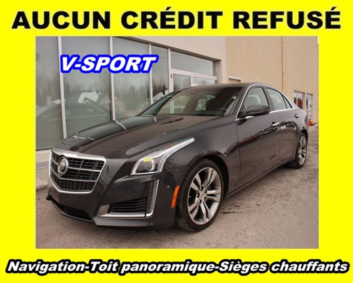 Used 2014 Cadillac CTS V-Sport 3.6l Bi for sale in St-Jérôme, QC