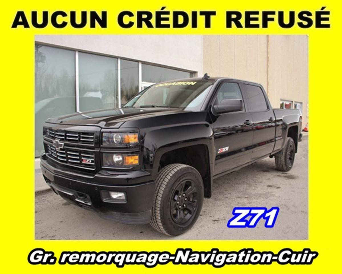 <a href=https://www.stjeromechevrolet.com/occasion/Chevrolet-Silverado_1500-2015.html>https://www.stjeromechevrolet.com/occasion/Chevrolet-Silverado_1500-2015.html</a>

**Rapport dhistorique + dinspection CERTIFIÉ  **Véhicule disponible pour une DURÉE LIMITÉE  **Programme 100% approuvé et 0$ comptant UNIQUE (financement facile et rapide)  **APPROBATION en 10 minutes / 250 plans de financement disponibles  **Programme TRANQUILITÉ DESPRIT CERTIFIÉ et remise à neuf offert  **Prêt pour LIVRAISON IMMÉDIATE  **ON REPREND TOUT EN ÉCHANGE : Autos, camions, VTT, motos, motoneiges, bateaux, VR et plus  **Jusquà 35% DE PLUS que la valeur du marché pour votre échange  **LIVRAISON PARTOUT au Québec et au Canada  **Informez-vous! + de 500 AUTRES VÉHICULES et camions doccasion sur place. Plus de 6000 autres disponibles sur demande    **WE SPEAK ENGLISH TOO! SO DONT HESITATE TO CALL US OR TO COME SEE US    **Intérieur en cuir  **Toit ouvrant  **Système de navigation  **Caméra de recul  **Ensemble de remorquage  **Doublure de caisse  **Marche-pieds  **Connexion Bluetooth / Mains libres  **Jantes aluminium  **Sièges chauffants  **Volant chauffant  **Écran tactile 6 po  **Sièges électriques  **Climatiseur  **Régulateur de vitesse  **Télédéverrouillage  **Prises de courant 12V  **Ports USB  **Et beaucoup plus!    **Leather interior  **Sunroof  **Navigation system  **Rear camera  **Towing assembly  **Bed liner  **Running boards  **Bluetooth connection / Hands-free device  **Aluminium Mags  **Heated seats  **Heated steering wheel  **6 inch touch screen  **Power seats  **A/C clean system  **Cruise control  **Remote keyless entry  **12V power outlets  **USB ports  **And much more!    **Certified CarProof report + certified inspection  **Vehicle available for a LIMITED TIME  **EXCLUSIVE 100% approved credit and $0 cash down Program (easy financing)  **BE APPROVED in 10 minutes / 250 financing plans  **Ready for FAST DELIVERY  **WE TAKE ALL TRADE-INS: cars, trucks, ATVS, snowmobiles, motorcycles, boats, RV and more.  **Up to 35% MORE for your trade-in  **DELIVERY EVERYWHERE in Quebec and Canada  **Contact us! More than 500 OTHER CARS, SUV and trucks available.    Nos conseillers certifiés et professionnels sauront vous offrir une expérience dachat personnalisée et conviviale pour lachat de votre nouveau véhicule. Certains accessoires additionnels en sus. Bien que nous ayons pris toutes les mesures raisonnables pour nous assurer de la précision des renseignements fournis, nous ne sommes pas responsables de toute erreur ou omission. Veuillez contre-vérifier les renseignements auprès de lun de nos experts. Dans le cas où un véhicule publié contiendrait des renseignements inexacts à cause dune erreur typographique, photographique, sur le prix ou autre, le concessionnaire se réserve le droit de refuser ou dannuler toute demande. Contactez-nous aussi pour en savoir plus sur nos rabais additionnels en concession.    Our certified and professional consultants will offer you a personalized and user-friendly purchasing experience for your new vehicle. Although we have taken all reasonable steps to ensure the accuracy of the information provided, we are not responsible for any errors or omissions. Please check with one of our experts. In the event that a published vehicle contains inaccurate information due to a typographical, photographic, price or other error, the dealer reserves the right to refuse or cancel any request. Contact us to learn more about our additional dealer discounts