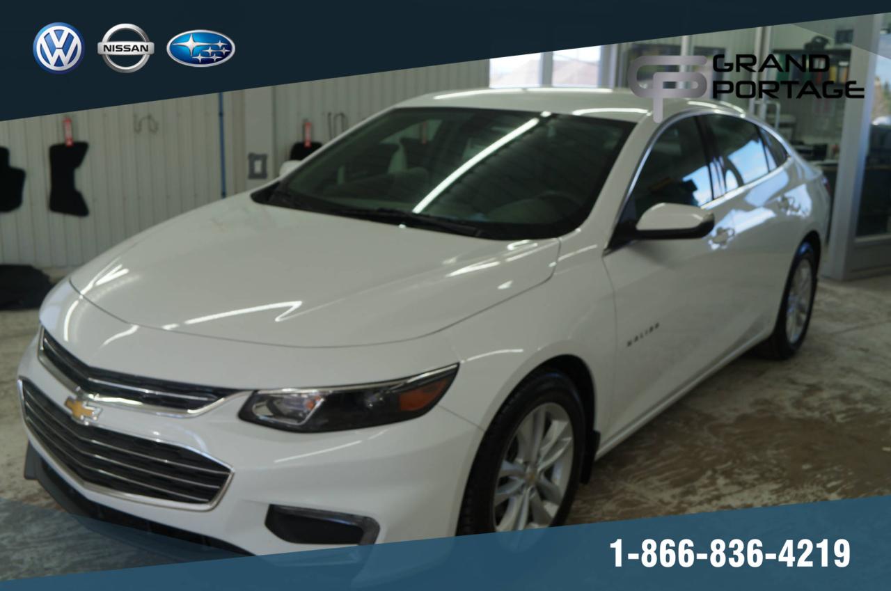 Used 2016 Chevrolet Malibu LT 1.5L + AUTO + CAMÉRA + MAGS + AC + CR for sale in Rivière-Du-Loup, QC
